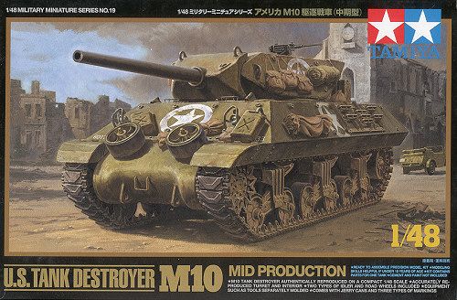 Tamiya 1/48 US Tank Destroyer M10 Mid Production Military # 32519