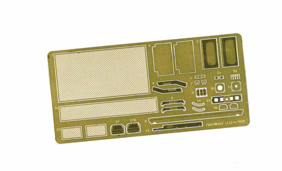 Toucan Models 1/35 ZTZ-99A MBT  - With Laser Countermine System Unitree B1 Battle Machine Model Kit TC35004