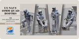 Toucan Models 1/35 U.S Navy Bofors Gun Crew With Life Jackets Figure Set 1