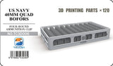 Toucan Models 1/35 U.S Navy Bofors Gun Four Round Ammo Clip