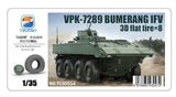 Toucan Models 1/35 VPK-7289 BUMERANG IFV 3D  Flat Tyre x 4