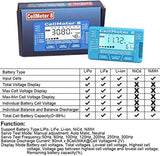 CellMeter-8 Digital Capacity Checker 2-8S LiPo Li-lon NiMH Battery Discharge & Servo Tester LCD Display