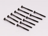 BSD RACING 15mm Pan Head Screws - pack of 12 BS803-014