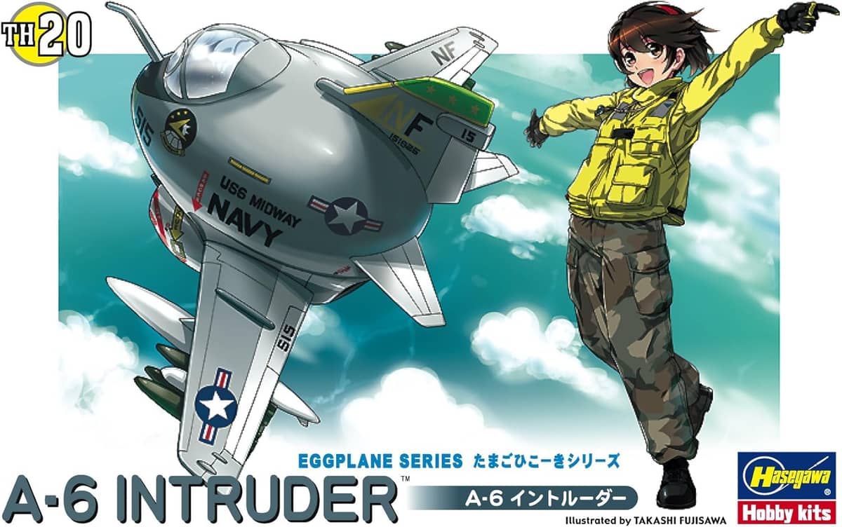 Hasegawa Egg Plane Kit A-6 Intruder