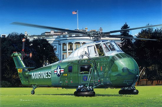 Trumpeter 1/48 Sikorsky VH-34D Marine One (ex-Gallery) 02885