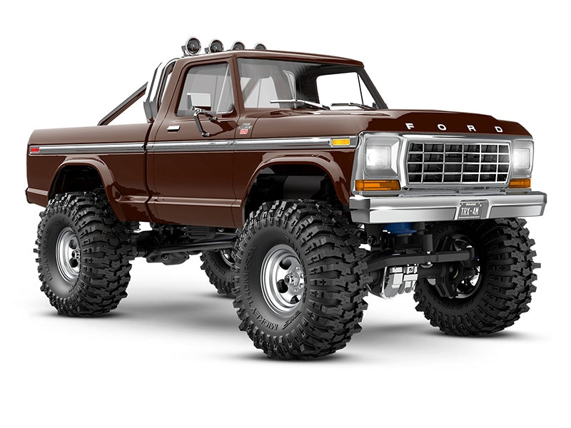 TRaxxas TRX-4M High Trail Edition Crawler with Ford F-150 Pickup Body (Brown)