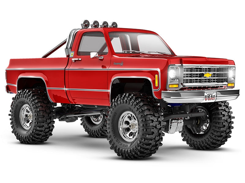 Traxxas 1/18 TRX-4M Chevrolet K10 High Trail Truck - Red TRX97064-1-R