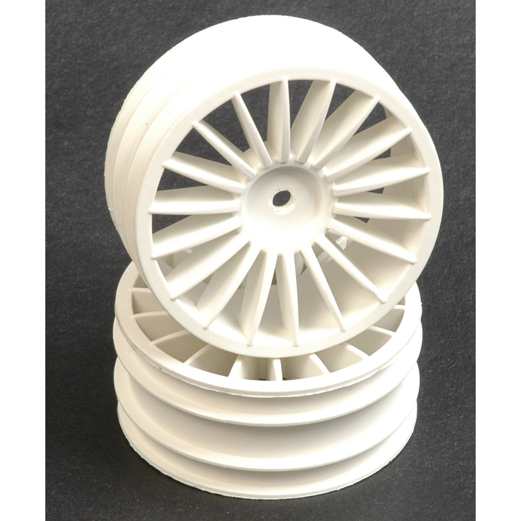 Wheel; Front -  White 18 Spoke - GTR  (pr)