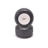 Mini Spike-Silver-Truck Tyre - Pre-Glued  pr