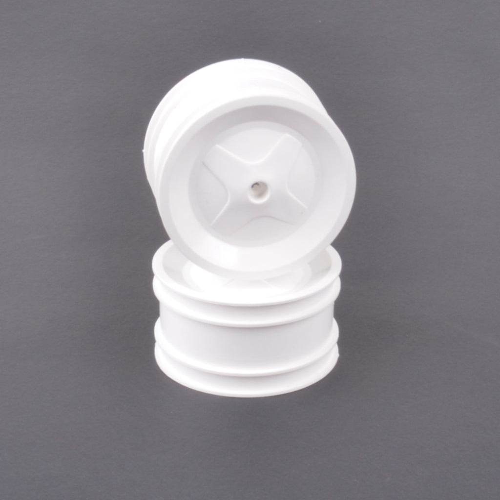 Rear Wheels White (pr) - TC CC PC