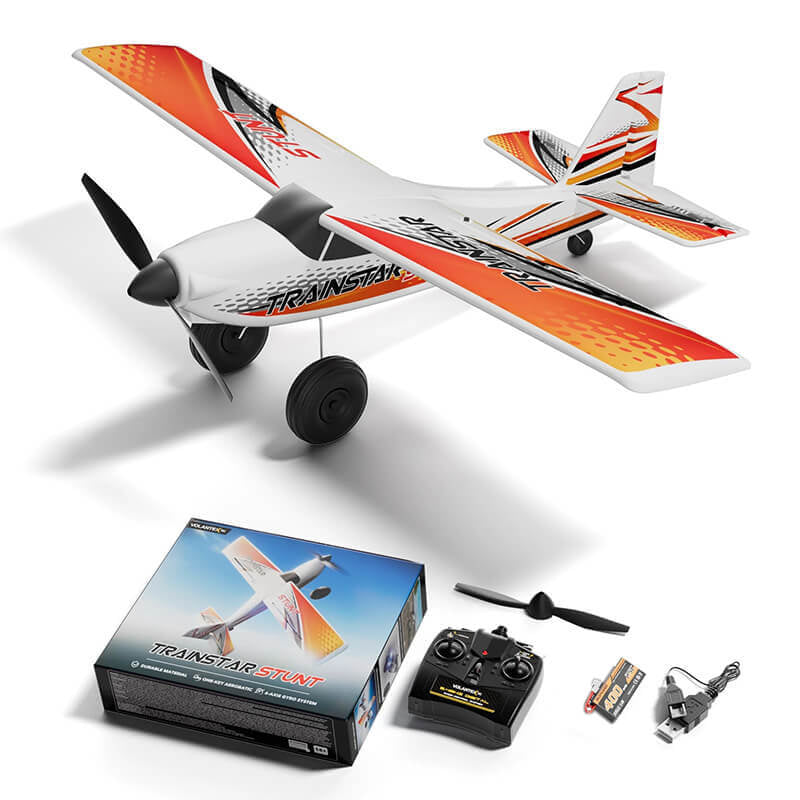 VOLANTEX TRAINSTAR STUNT 500MM 4CH BRUSHLESS WITH GYRO RTF RED - For Pre Order - Expected Late September