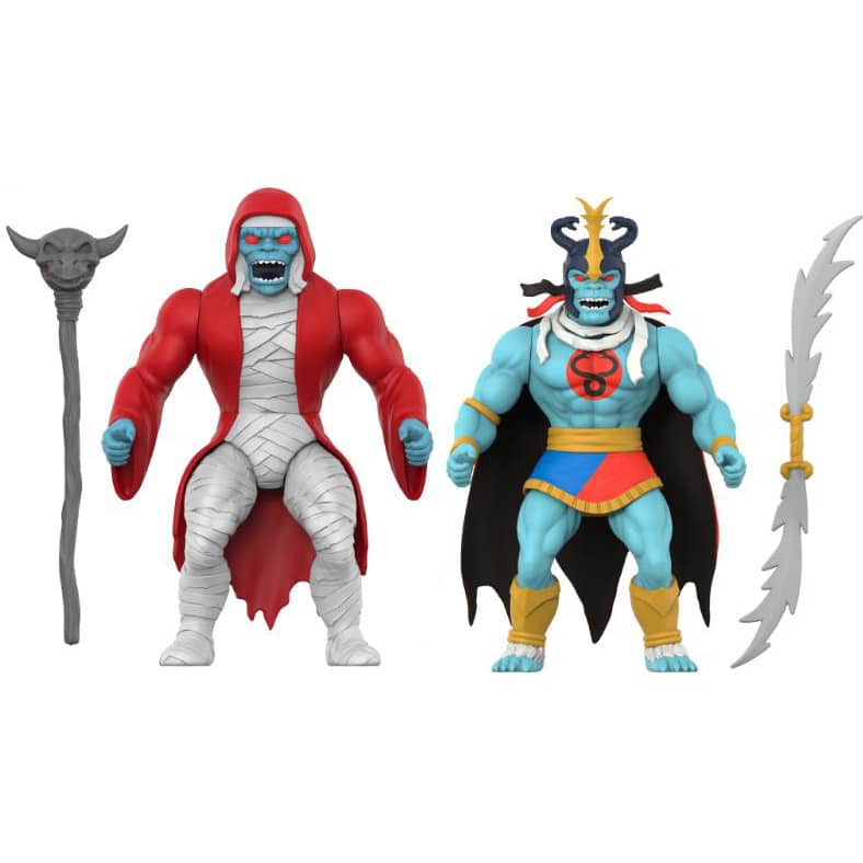 Super7 Thundercats Vintage Figures - Mumm-Ras Tomb Twin Pack