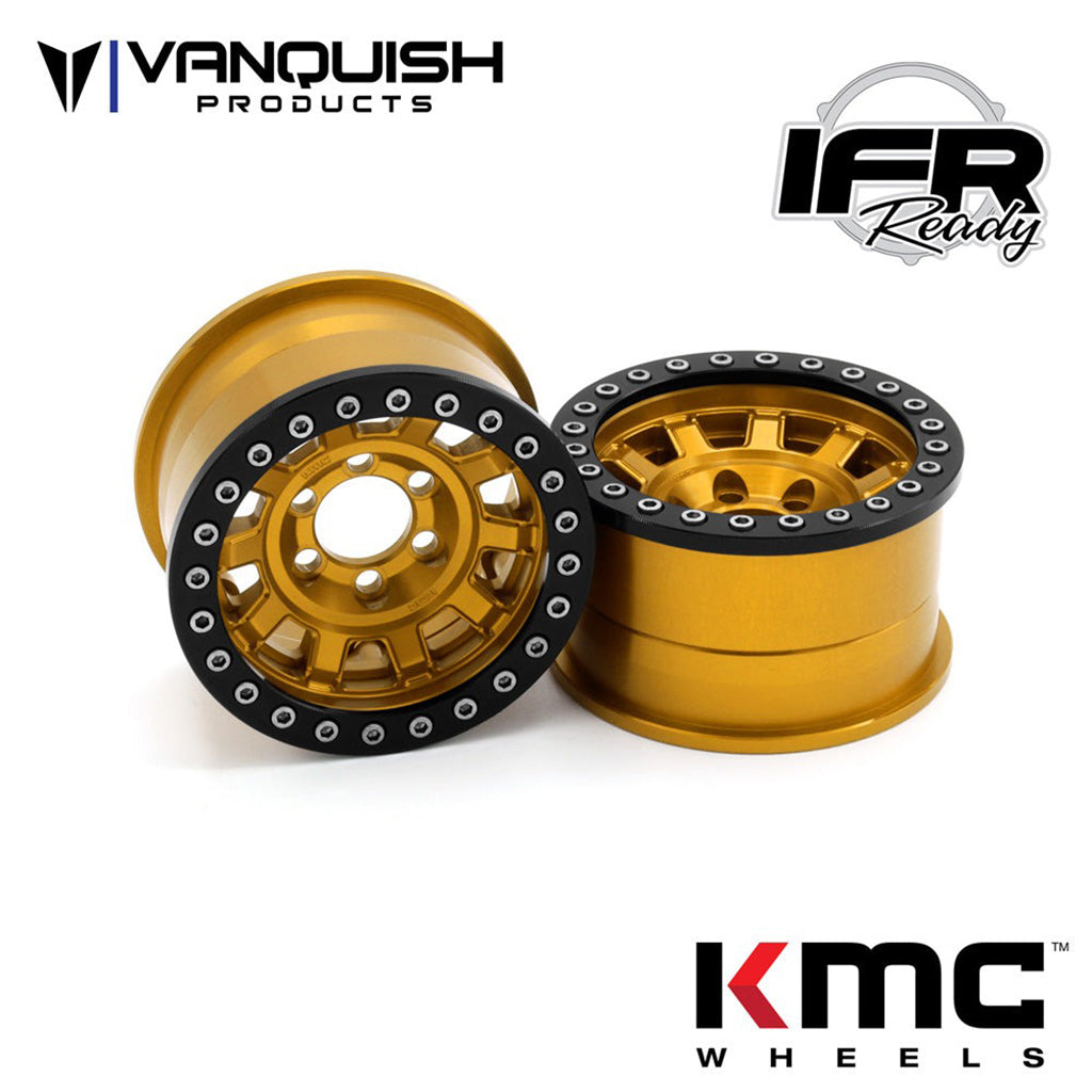 Vanquish KMC 1.9 KM236 Tank Gold Anodized pr