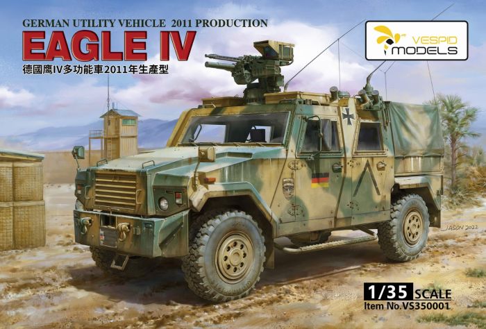 Vespid 1/35 German Utility Vehicle 2011 production - Eagle IV kit VS350001