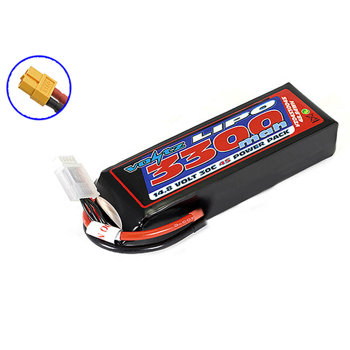 VOLTZ 3300mah 14.8V 30C LIPOBATTERY W/XT60