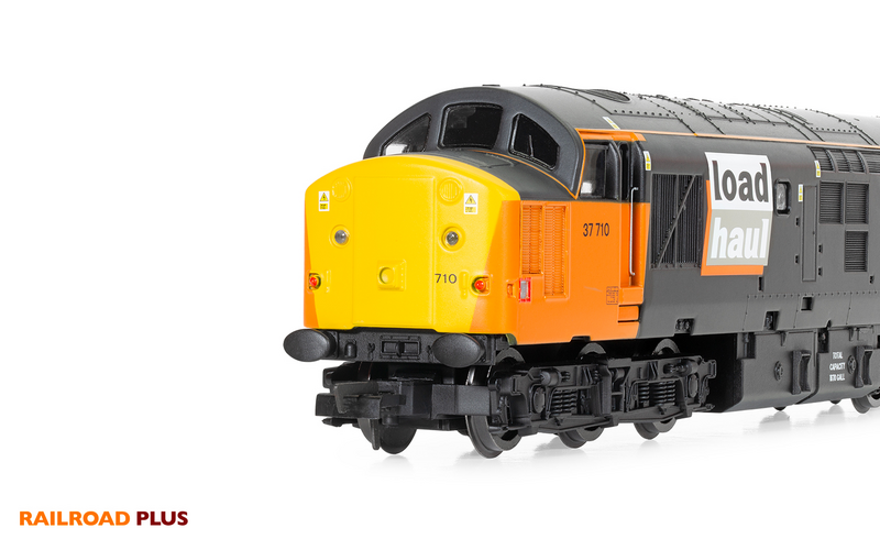 Hornby RailRoad Plus Loadhaul Class 37 Co-Co 37710 - Era 8 R30188