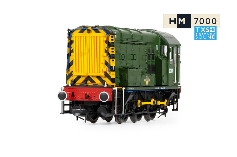Hornby BR Class 08 0-6-0 D3069 - Era 5 (Sound Fitted) Diesel 5 Late British Railways R30301TXS