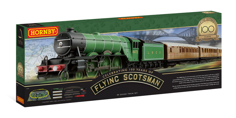 Hornby Flying Scotsman Train Set R1255M