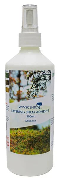 WWS Static Grass Layering Spray Adhesive 500ml