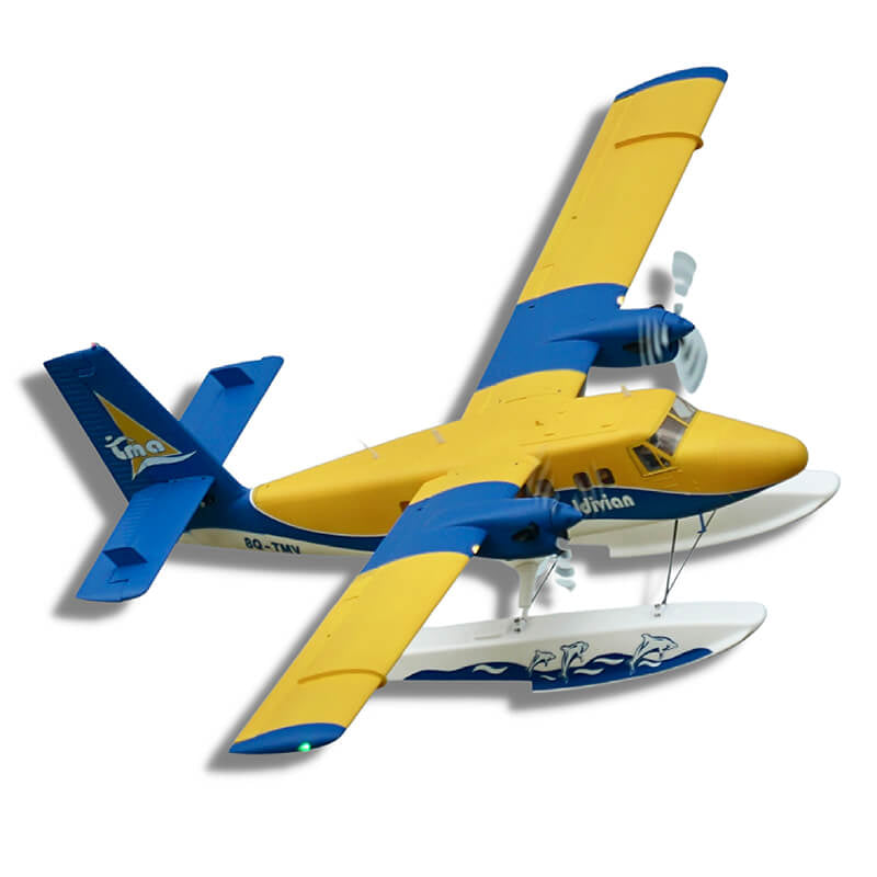 XFLY 1800MM TWIN OTTER WITH FLOATS - WITHOUT TX/RX/BATT/CHR