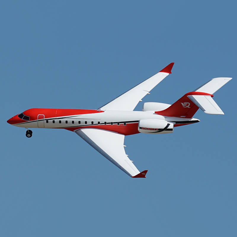 XFLY TWIN 40MM J-65 EDF BUSINESS JET PNP -RED - Pre Order - Expected late March