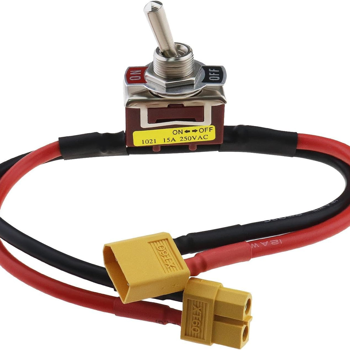 Electric Switch with XT60-Connector 15A Large Current On-Off Electric ...