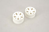 Cen Car Spares Wheel-5Y Spoke/White/Pk2 - 4WD FF075 (Box 108)
