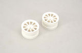 Cen Car Spares Wheel-10 Spoke/White/Pk2 - 4WD FF076 (Box 108)