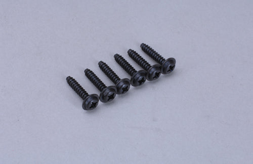Cen Car Spares Tapping Flange Screw 3x14mm (Pk6) G36501 (Box 99)
