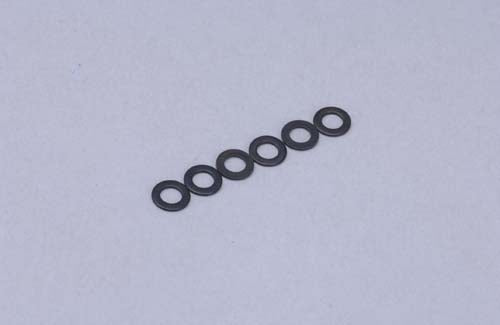 Cen Car Spares Washer 3x6x0.5mm (Pk6) X-CENG70337-11 (BOX 89)