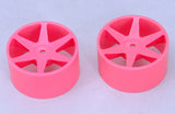 Cen Car Spares Fr Wheel-6 Spoke/Pnk/1:10 (Pk2)Foam Z-CENG84230P (Box 119)