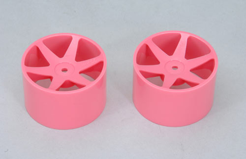 Cen Car Spares Wheel-6 Spoke/Pink/1:10 (Pk2) Foam Z-CENG84231P (Box 119)