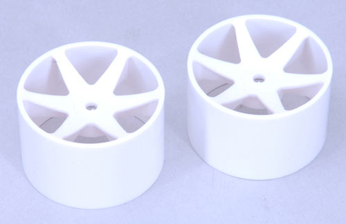 Cen Car Spares Wheel-6 Spoke/White/1:10 (Pk2) Foam Z-CENG84231W (Box 119)
