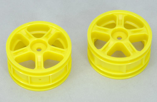 Cen Car Spares Wheel-5 Spoke/Yellow/Pk2 - CT4/CT5 G84249Y (Box 108)