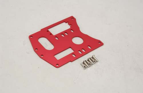 Cen Car Spares Alu Engine Plate (Red)  Gen/GST/GSR CENGS041 (Box 90)