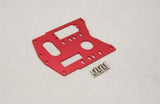 Cen Car Spares Alu Engine Plate (Red)  Gen/GST/GSR CENGS041 (Box 90)