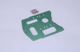 Cen Car Spares Alu Engine Plate (Green)Gen/GST/GSR Z-CENGS041G (Box 92)