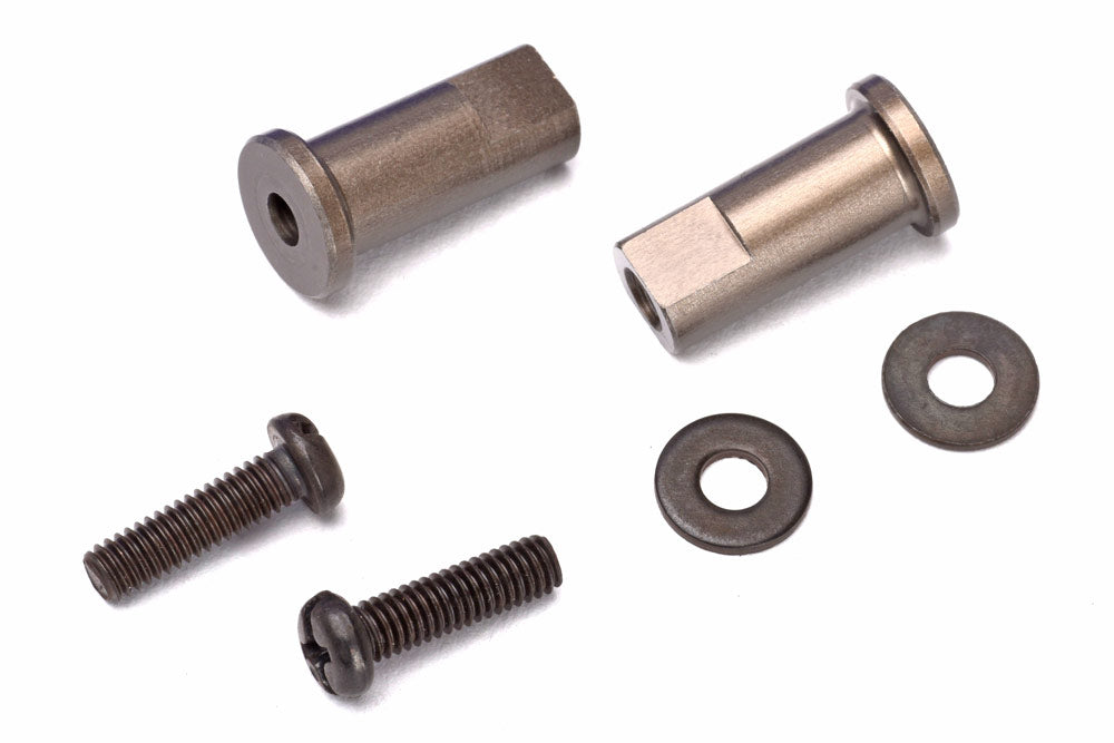 Cen Car Spares Alu Front Wheel Shaft (Pk2) - SP1 SPS02 (Box 99)