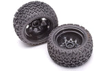DHK Cage-R - Tyre Set (Glued) Black Wheels (box 117)