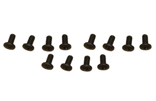 DHK RC Car Spares Button Head Screw BM2.6x6 (12pcs) Z-DHK9381-9B5 (Box 114)