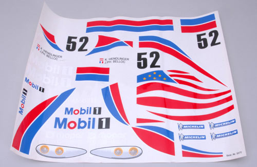 FG Modellsport Car Spares Team Decals Viper 5070 / 05070 (Box 97)