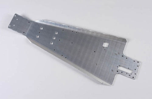 FG Modellsport Car Spares Alloy chassis - Zenoah  06010/1 (Storeroom)