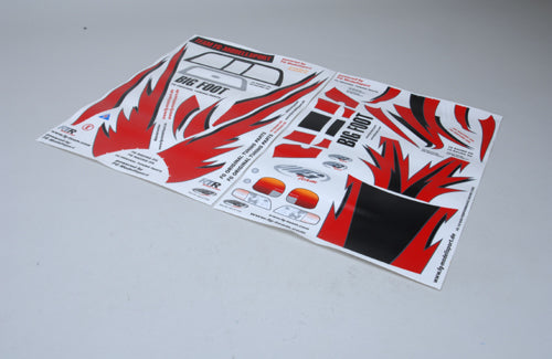 FG Modellsport Car Spares Decal set for Monster Truck 6195