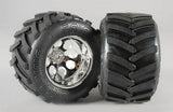 FG Modellsport Car Spares Wheel/Tyre Monster Trk M (GluedPk2)  06228/6
