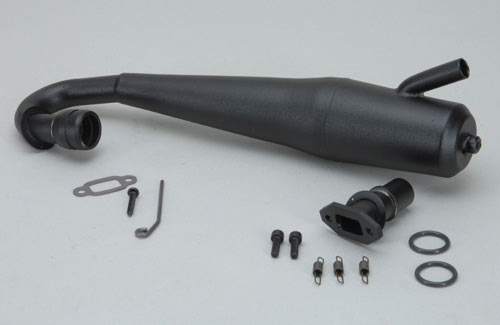 FG Modellsport Car Spares Steel- Power Tuned Pipe 1:6 6298 (Box 83)