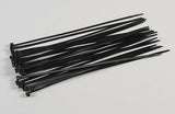 FG Modellsport Car Spares Cable Clamps Black  4.8x290mm(Pk25)  06565/29