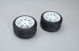 FG Modellsport Car Spares Rear Tyres S3-C/MEDIUM glued (Pk2)  08423/2