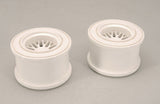 FG Modellsport Car Spares Rear Wheel For F1 White (Pk2) 10111 (Storeroom)
