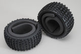 FG Modellsport Car Spares Baja tires S narrow with inserts 2p 60214 (Storeroom)