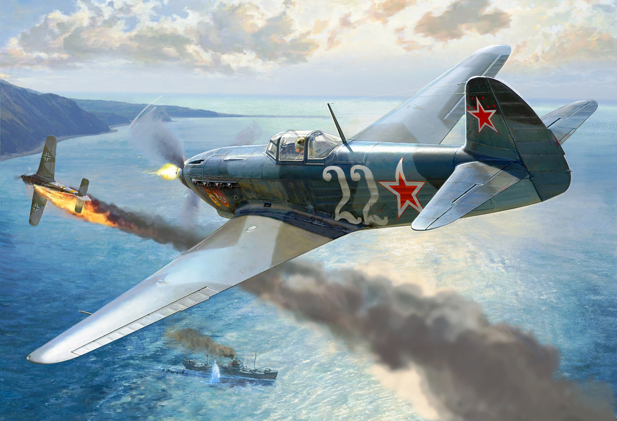 ZVEZDA Yak -9 Soviet Fighter